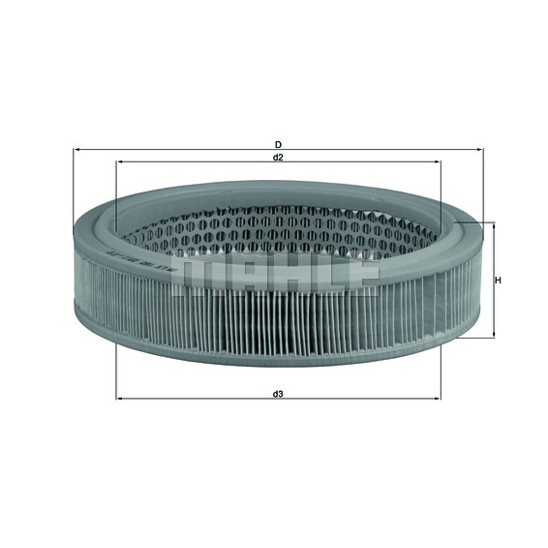 Knecht mahle knecht LX 160 filtr powietrza LX 160