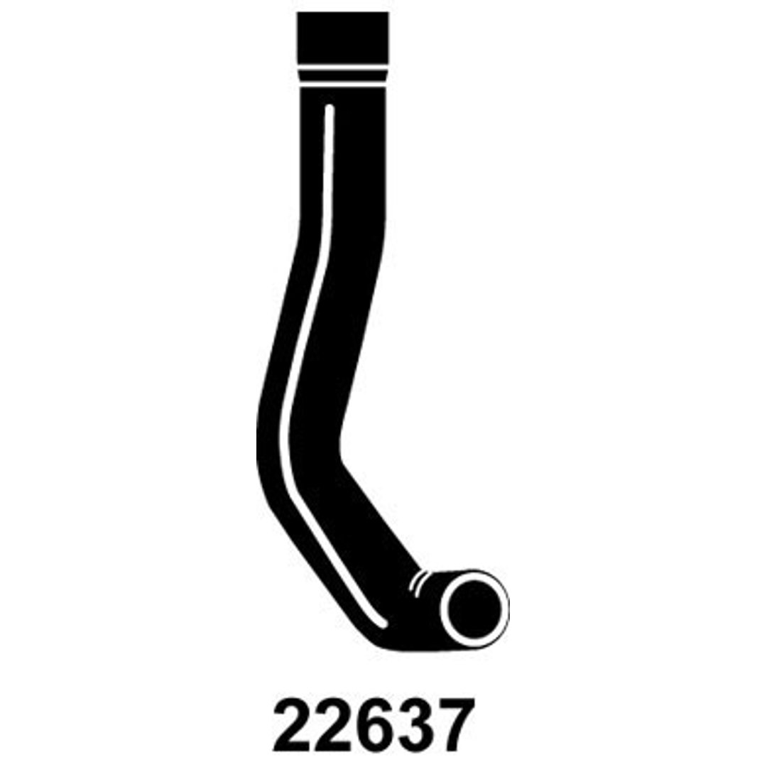Przewód elastyczny chłodnicy Gates 22637