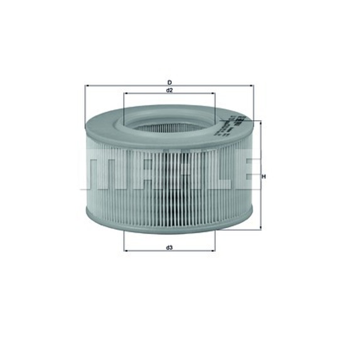 Mahle knecht LX 720 filtr powietrza LX 720
