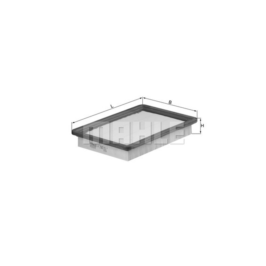 Mahle knecht LX 790 filtr powietrza LX 790
