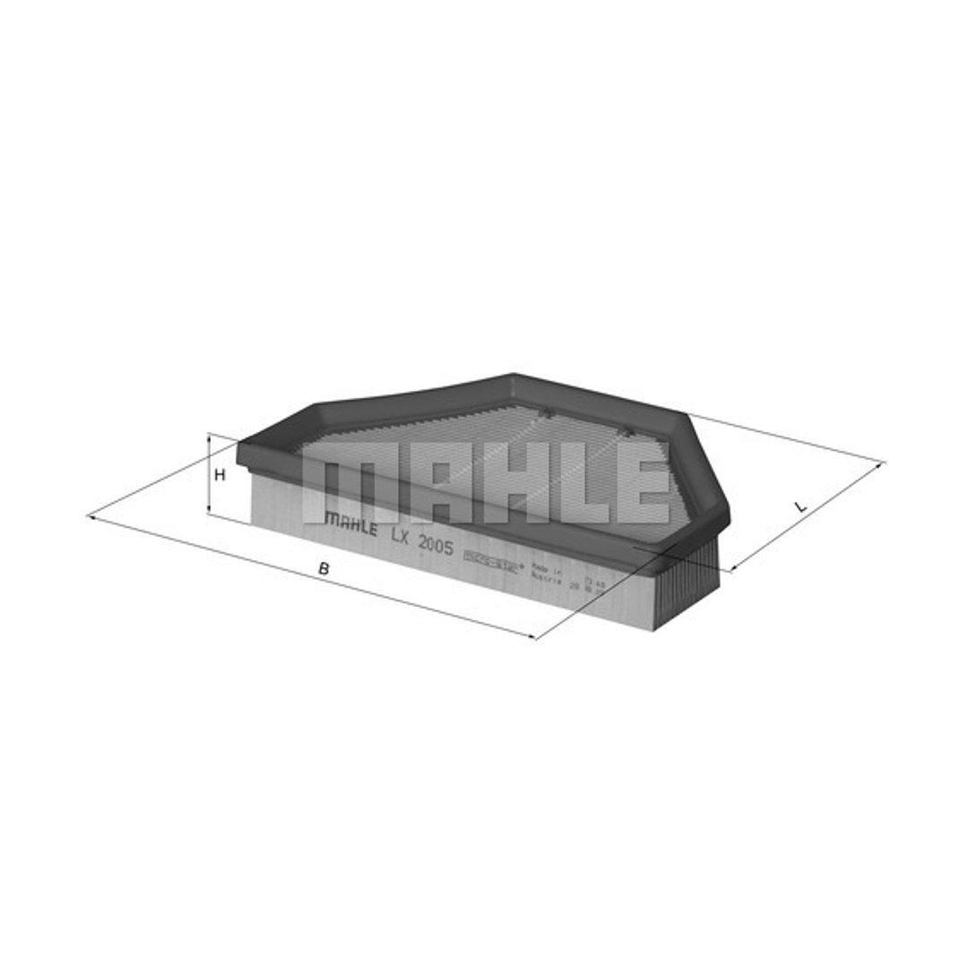 Mahle knecht LX 2005 filtr powietrza LX 2005