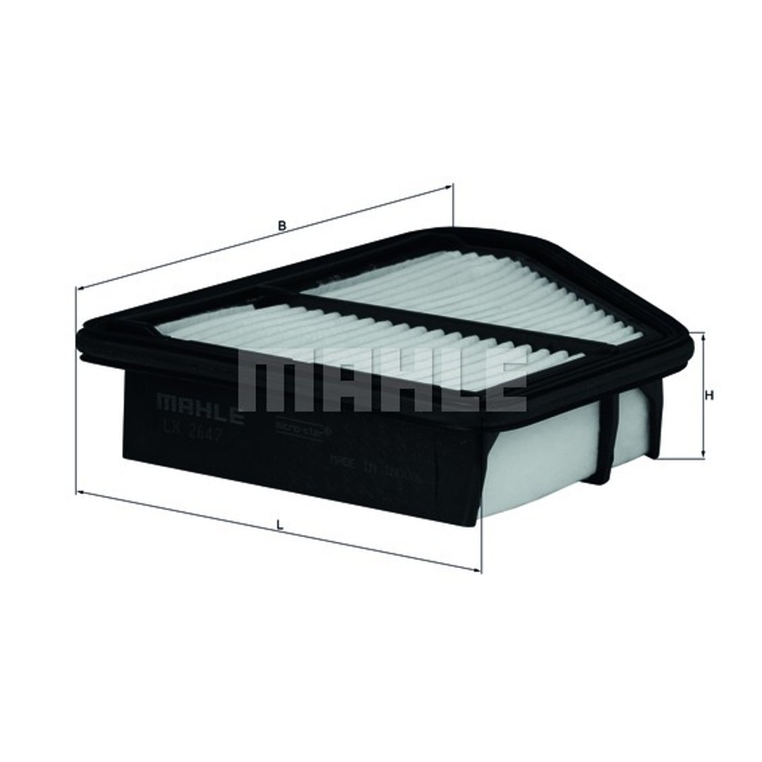 Knecht Filtr powietrza LX 2649 LX 2649