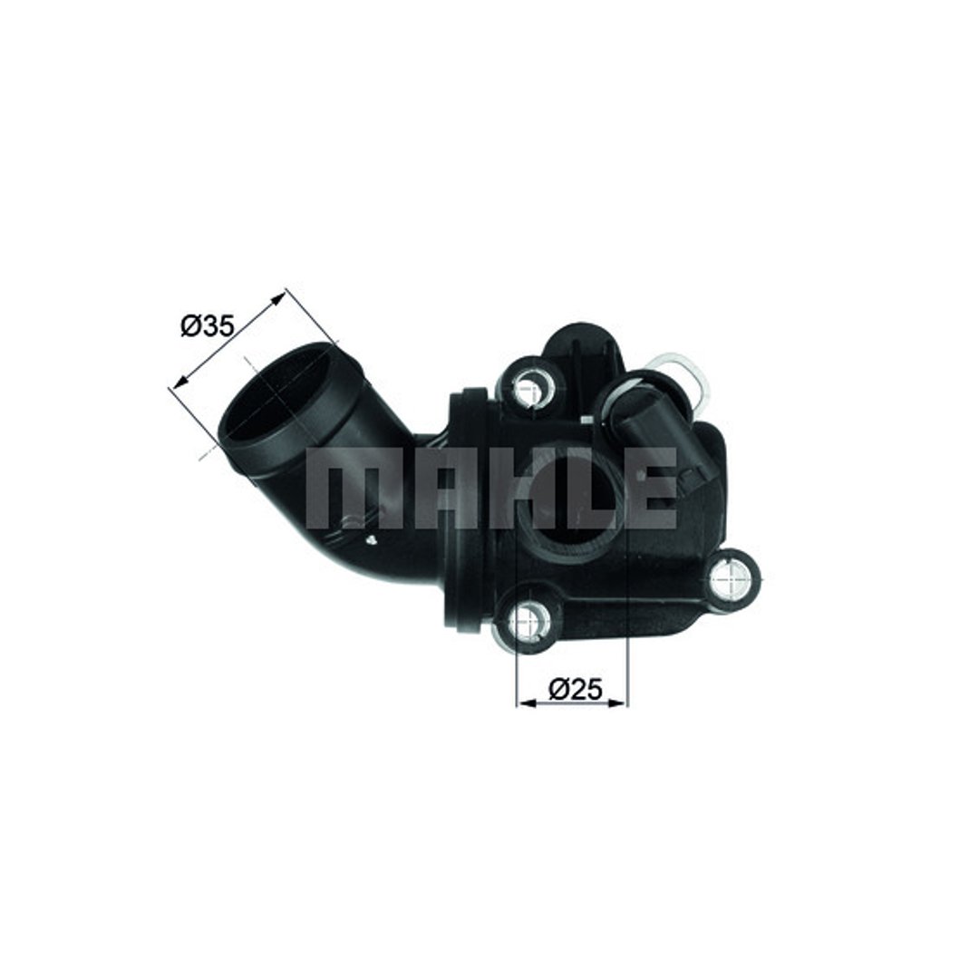 MAHLE TERMOSTAT MAHLE TH1480 MERCEDES A-KLASA W169 04-12 B-KLASA W245 05-11 MAHLE TH 14 80