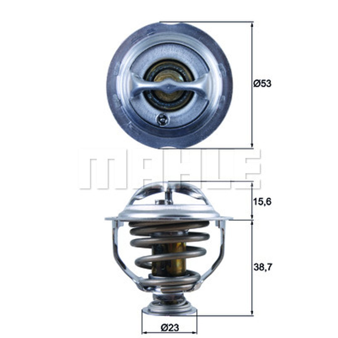 Termostat, płyn chłodzący Mahle TX 123 95D