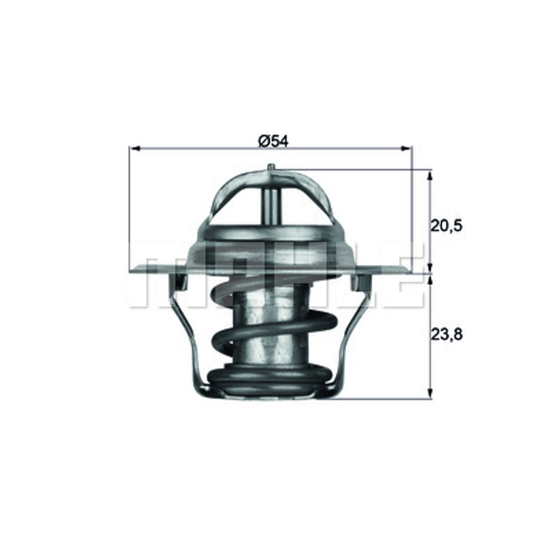 Termostat, płyn chłodzący Mahle TX 14 80D