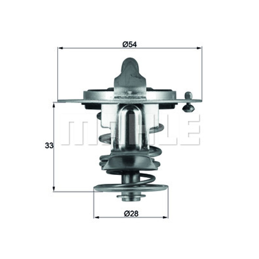 Termostat, płyn chłodzący Mahle TX 72 85D