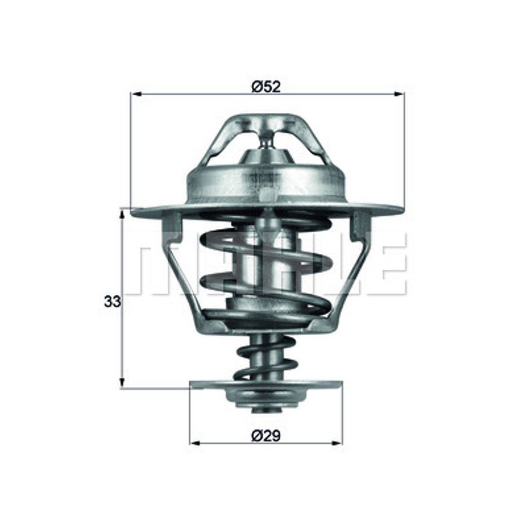 Termostat, płyn chłodzący Mahle TX 77 88D