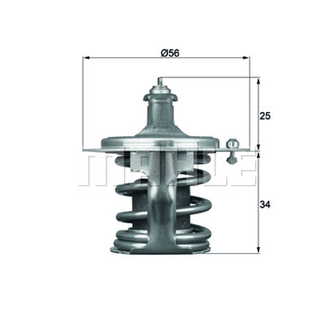 Termostat, płyn chłodzący Mahle TX 79 78D