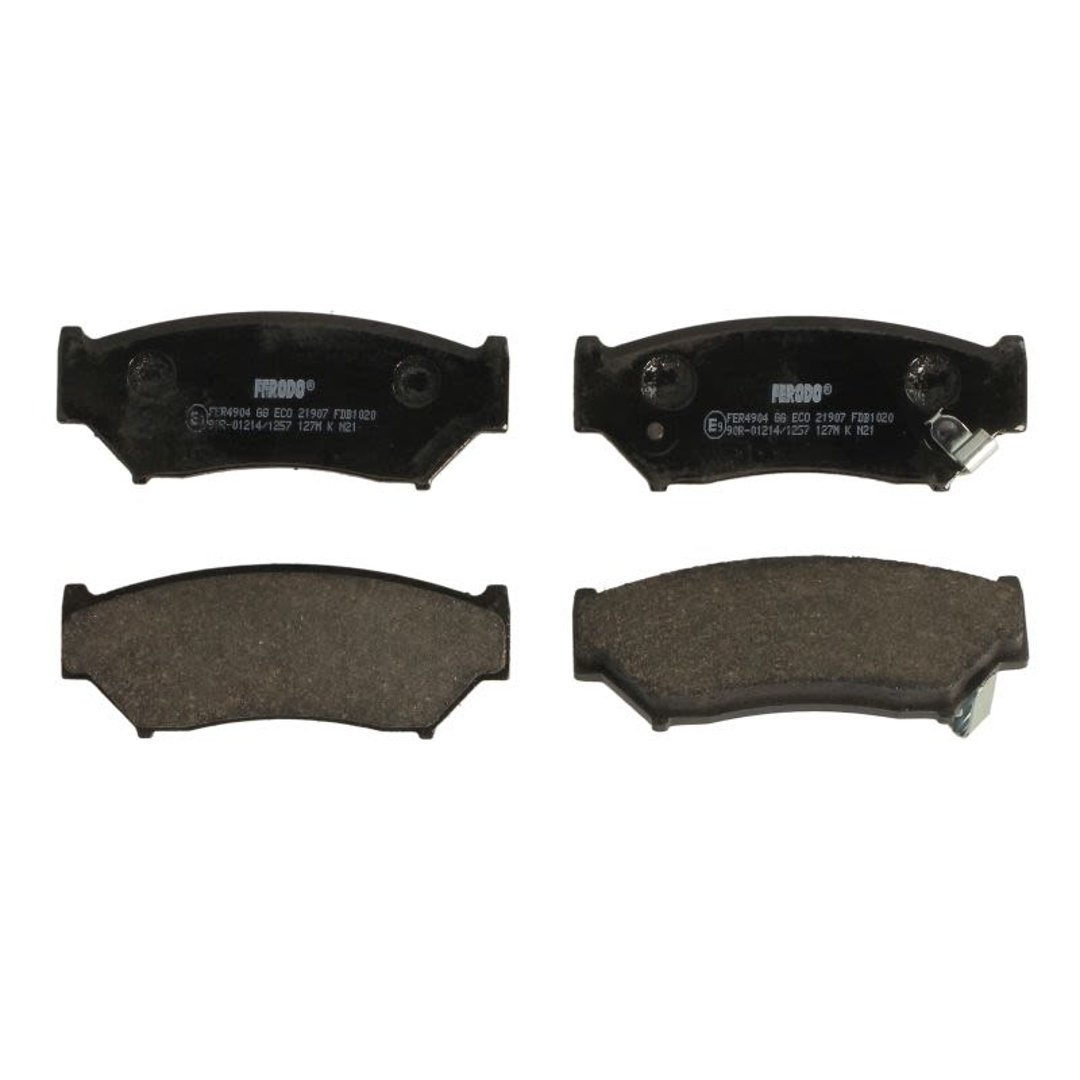 FERODO (FEDERAL-MOGUL) Zestaw klocków hamulcowych, hamulce tarczowe (FEDERAL-MOGUL) FDB1020