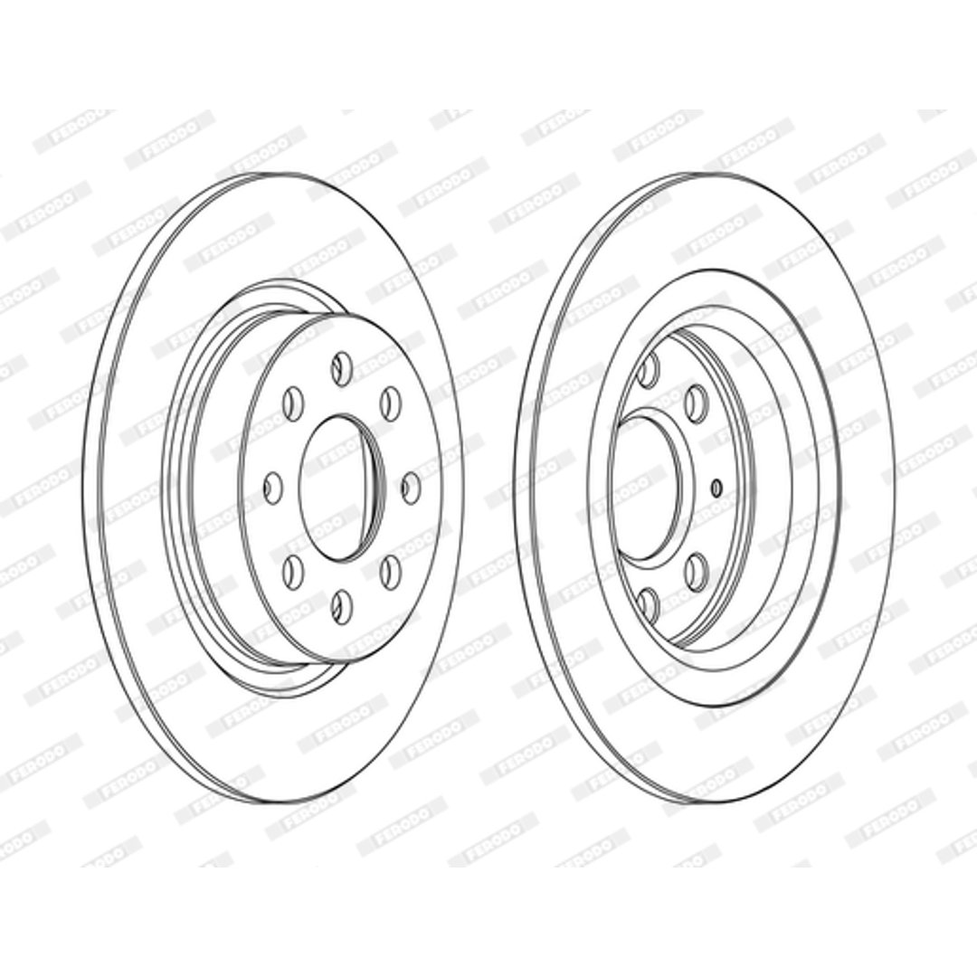 FERODO (FEDERAL-MOGUL)) (FEDERAL-MOGUL)) DDF1299C DDF1299C