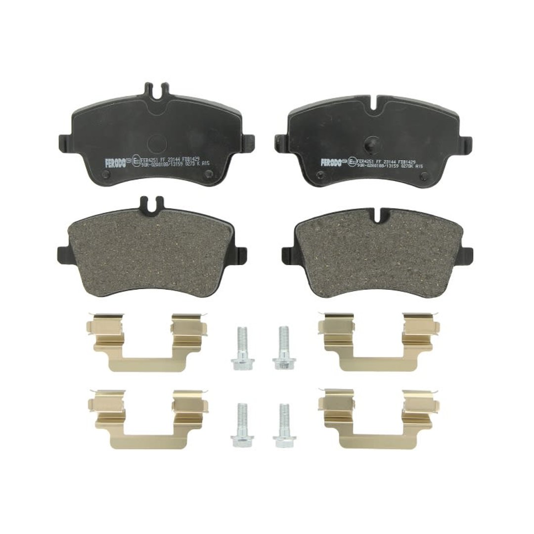 FERODO (FEDERAL-MOGUL) Zestaw klocków hamulcowych, hamulce tarczowe (FEDERAL-MOGUL) FDB1429
