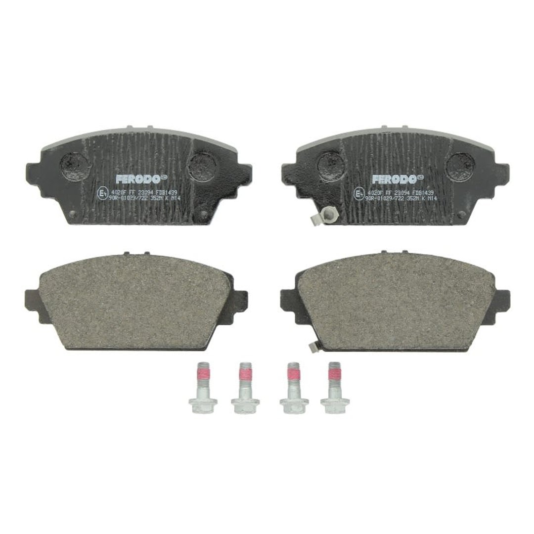 FERODO (FEDERAL-MOGUL) Zestaw klocków hamulcowych, hamulce tarczowe (FEDERAL-MOGUL) FDB1439