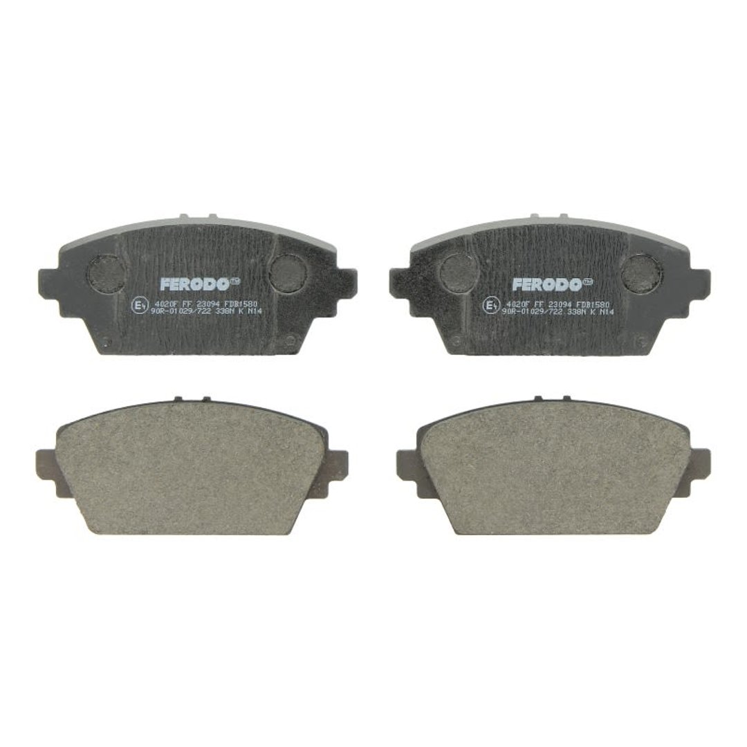 FERODO (FEDERAL-MOGUL) Zestaw klocków hamulcowych, hamulce tarczowe (FEDERAL-MOGUL) FDB1580