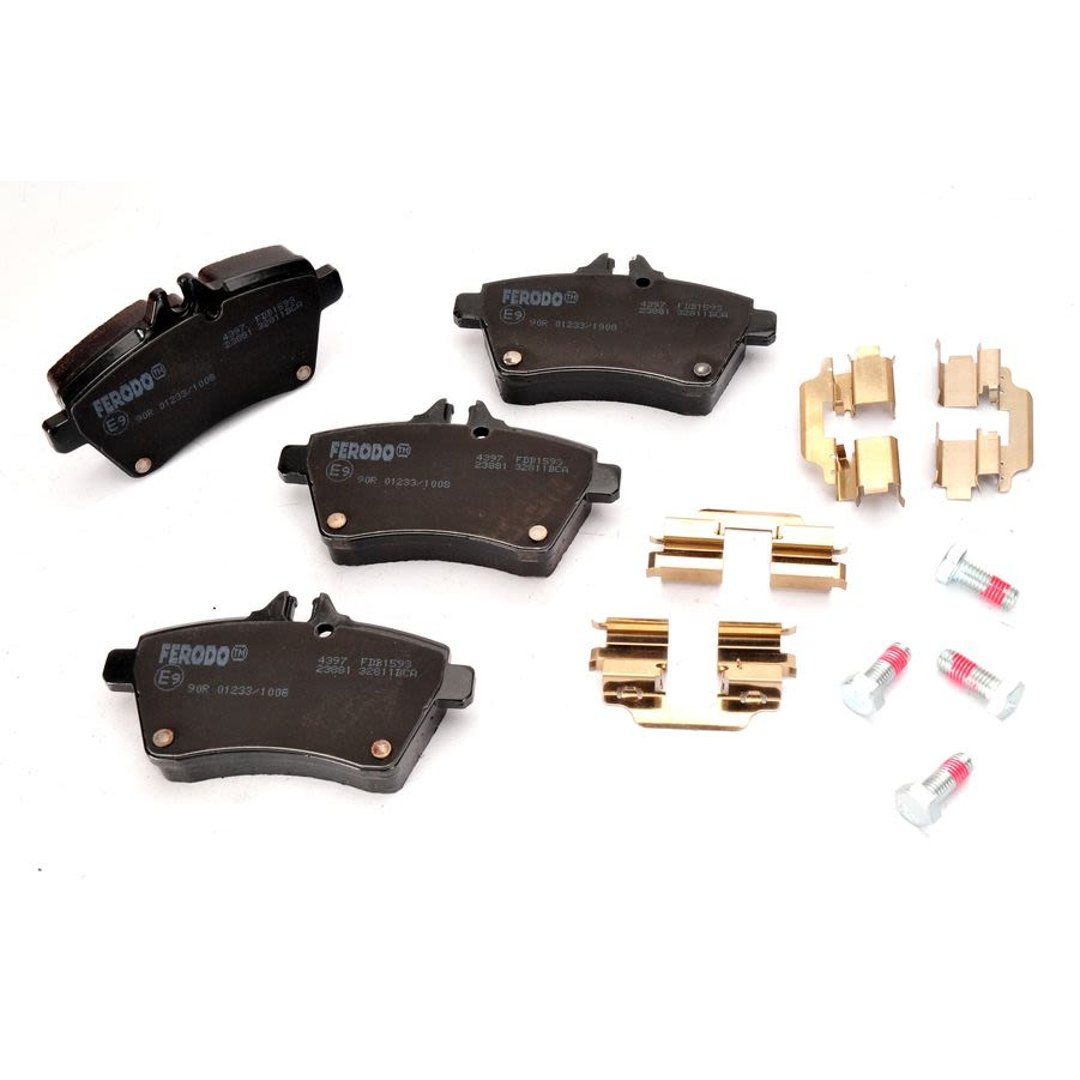 FERODO (FEDERAL-MOGUL) Zestaw klocków hamulcowych, hamulce tarczowe (FEDERAL-MOGUL) FDB1593