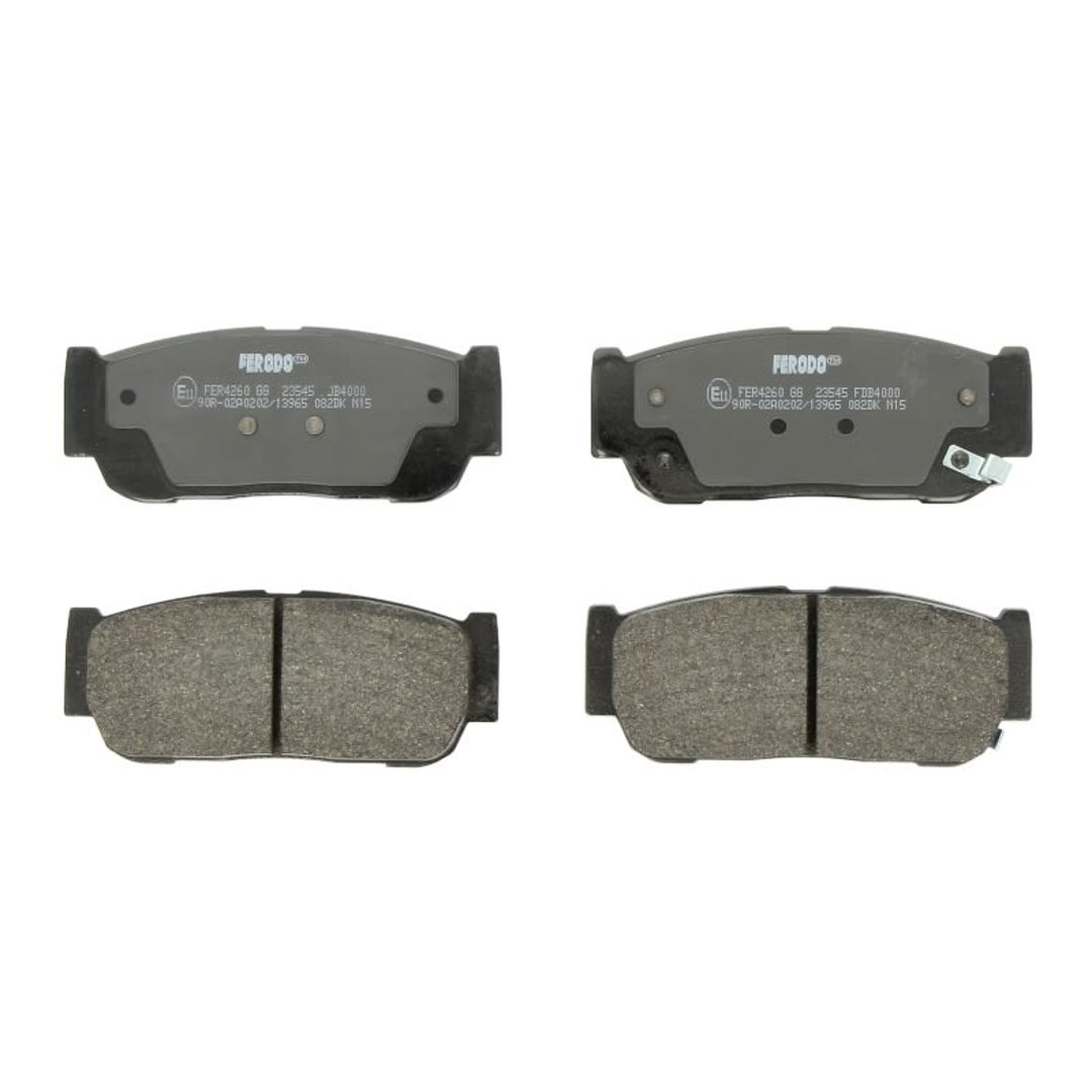 FERODO (FEDERAL-MOGUL) Zestaw klocków hamulcowych, hamulce tarczowe (FEDERAL-MOGUL) FDB4000