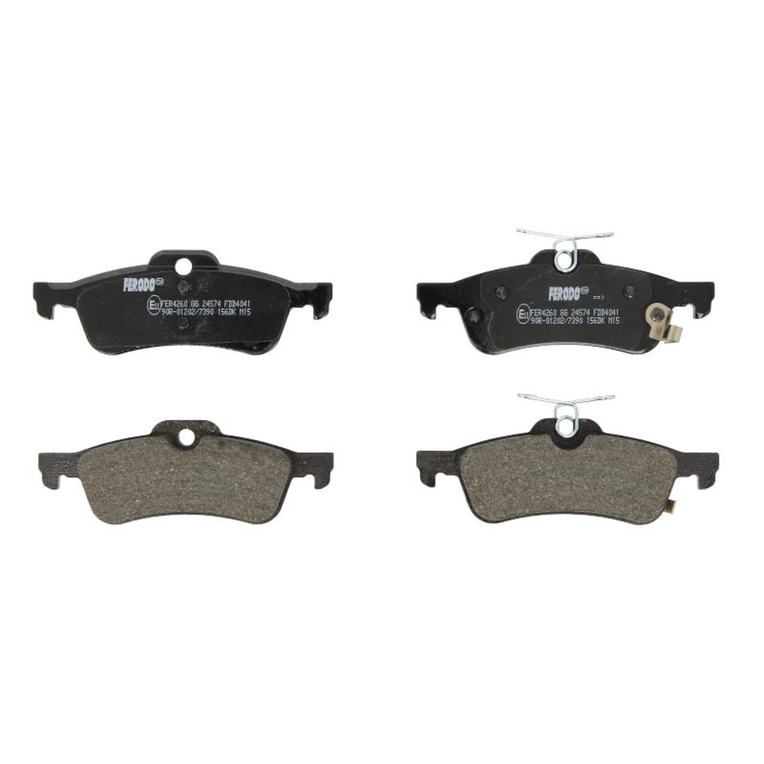 FERODO (FEDERAL-MOGUL) Zestaw klocków hamulcowych, hamulce tarczowe (FEDERAL-MOGUL) FDB4041