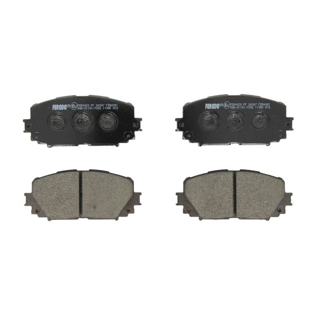 FERODO (FEDERAL-MOGUL) Zestaw klocków hamulcowych, hamulce tarczowe (FEDERAL-MOGUL) FDB4081