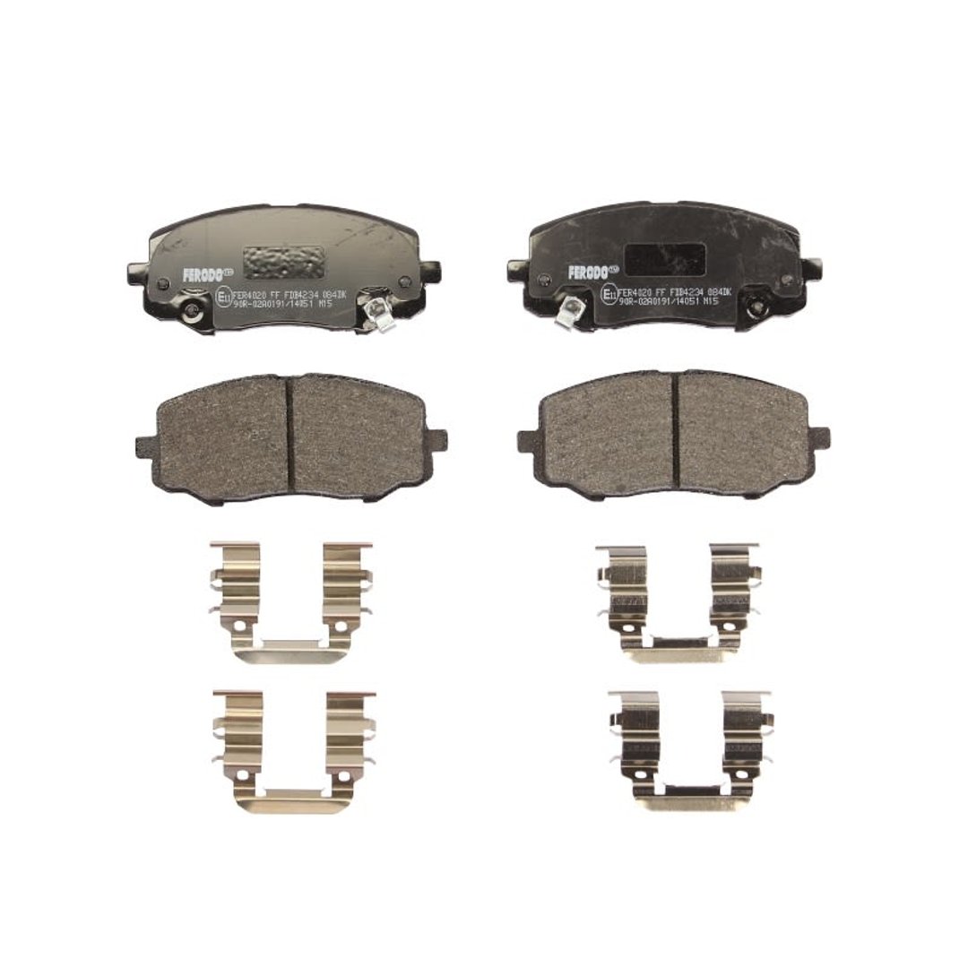 FERODO (FEDERAL-MOGUL) Zestaw klocków hamulcowych, hamulce tarczowe (FEDERAL-MOGUL) FDB4234