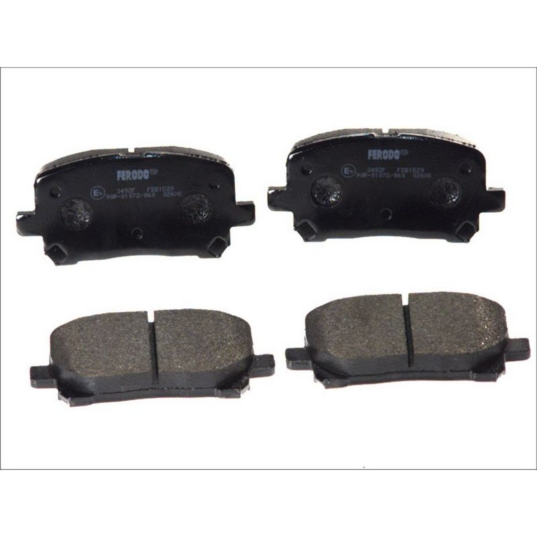 FERODO (FEDERAL-MOGUL) Zestaw klocków hamulcowych, hamulce tarczowe (FEDERAL-MOGUL) FDB1529