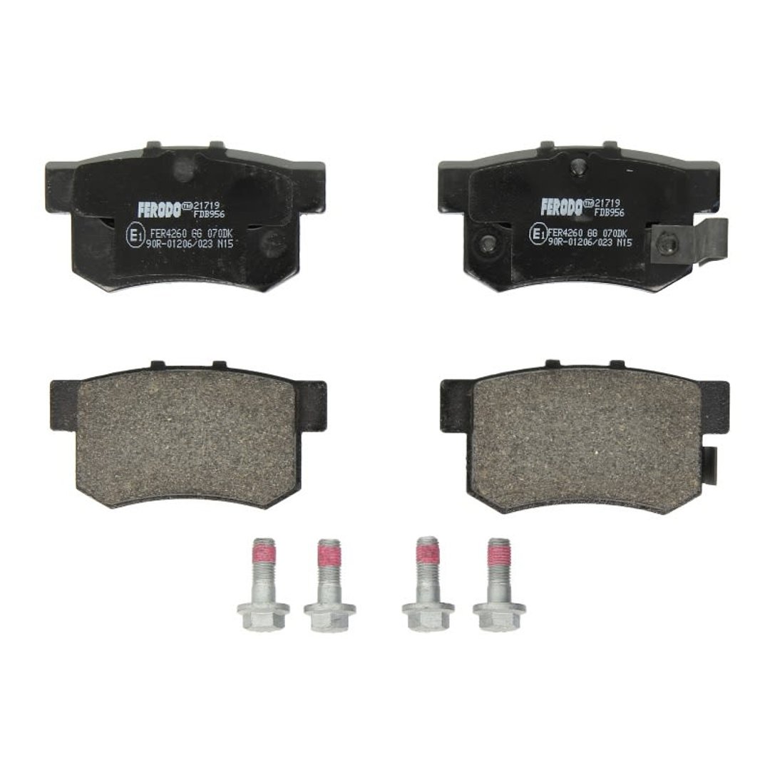 FERODO (FEDERAL-MOGUL) Zestaw klocków hamulcowych, hamulce tarczowe (FEDERAL-MOGUL) FDB956