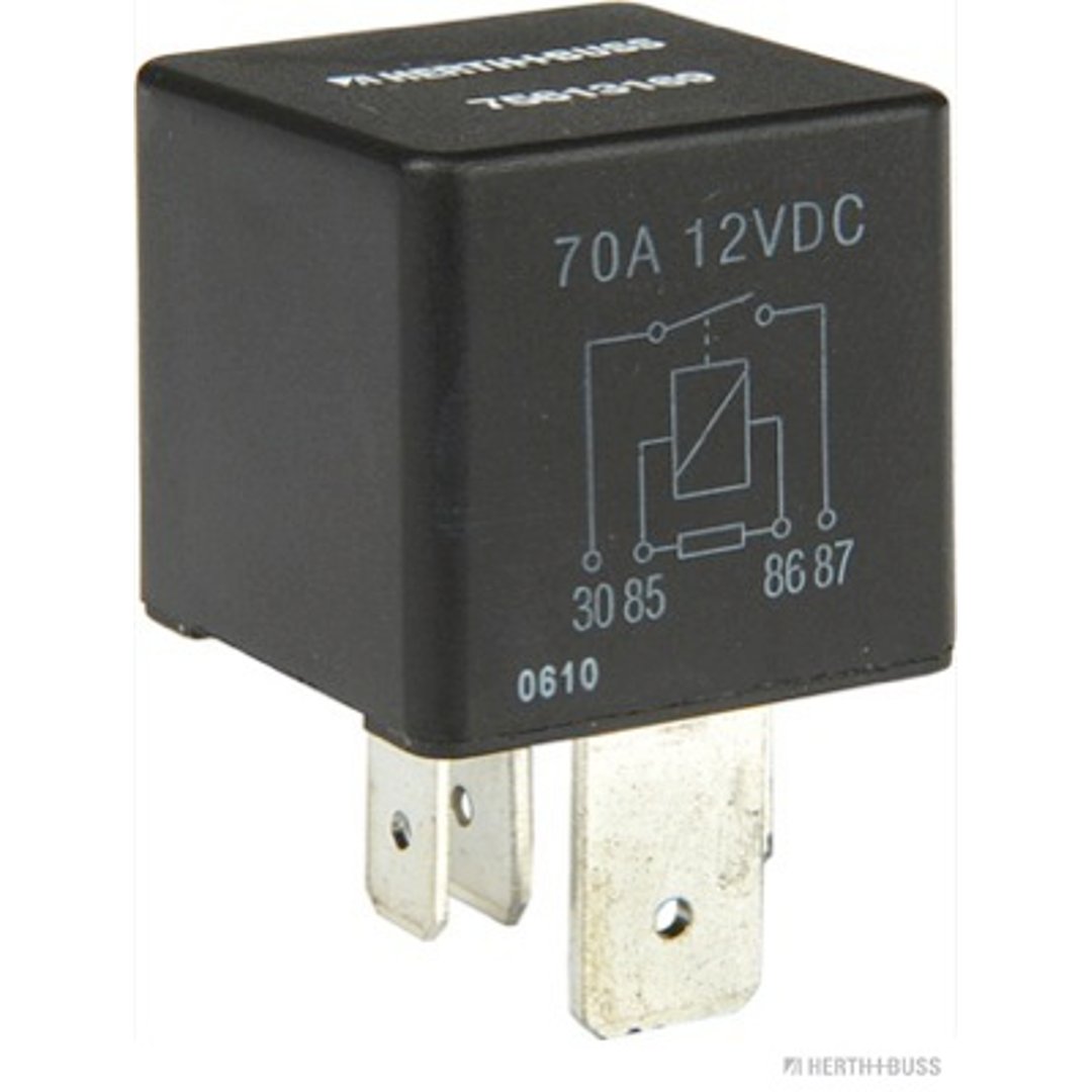 HERTH+BUSS JAKOPARTS Jakoparts 75613169 przekaźnik, prąd roboczy 12 V/70 A 75613169