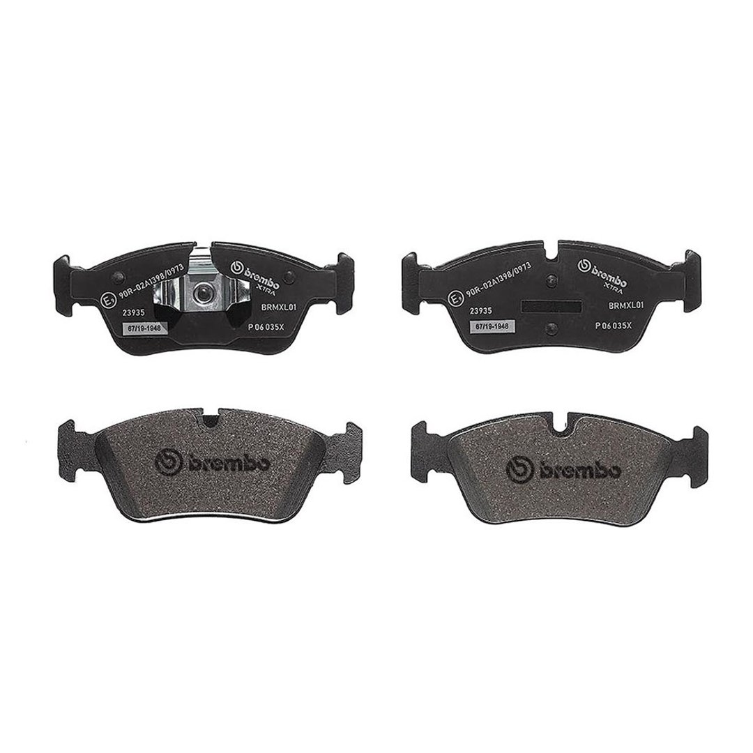 BREMBO Zestaw klocków hamulcowych, hamulce tarczowe P 06 035X P 06 035X