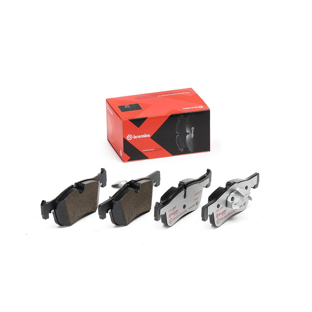 BREMBO Zestaw klocków hamulcowych, hamulce tarczowe P 06 078X P 06 078X