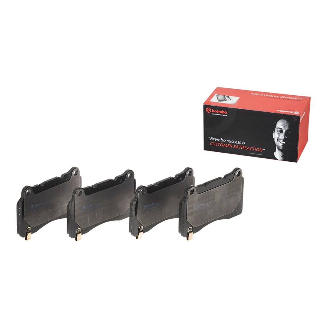 Brembo p09004 okładziny hamulcowe przednie, liczba 4 P 09 004