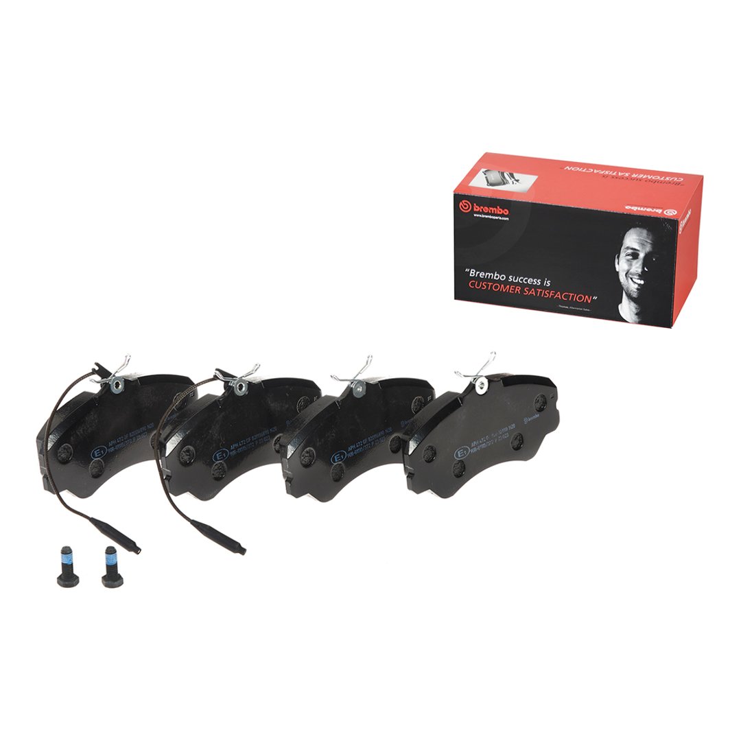 BREMBO Zestaw klocków hamulcowych, hamulce tarczowe P 23 023