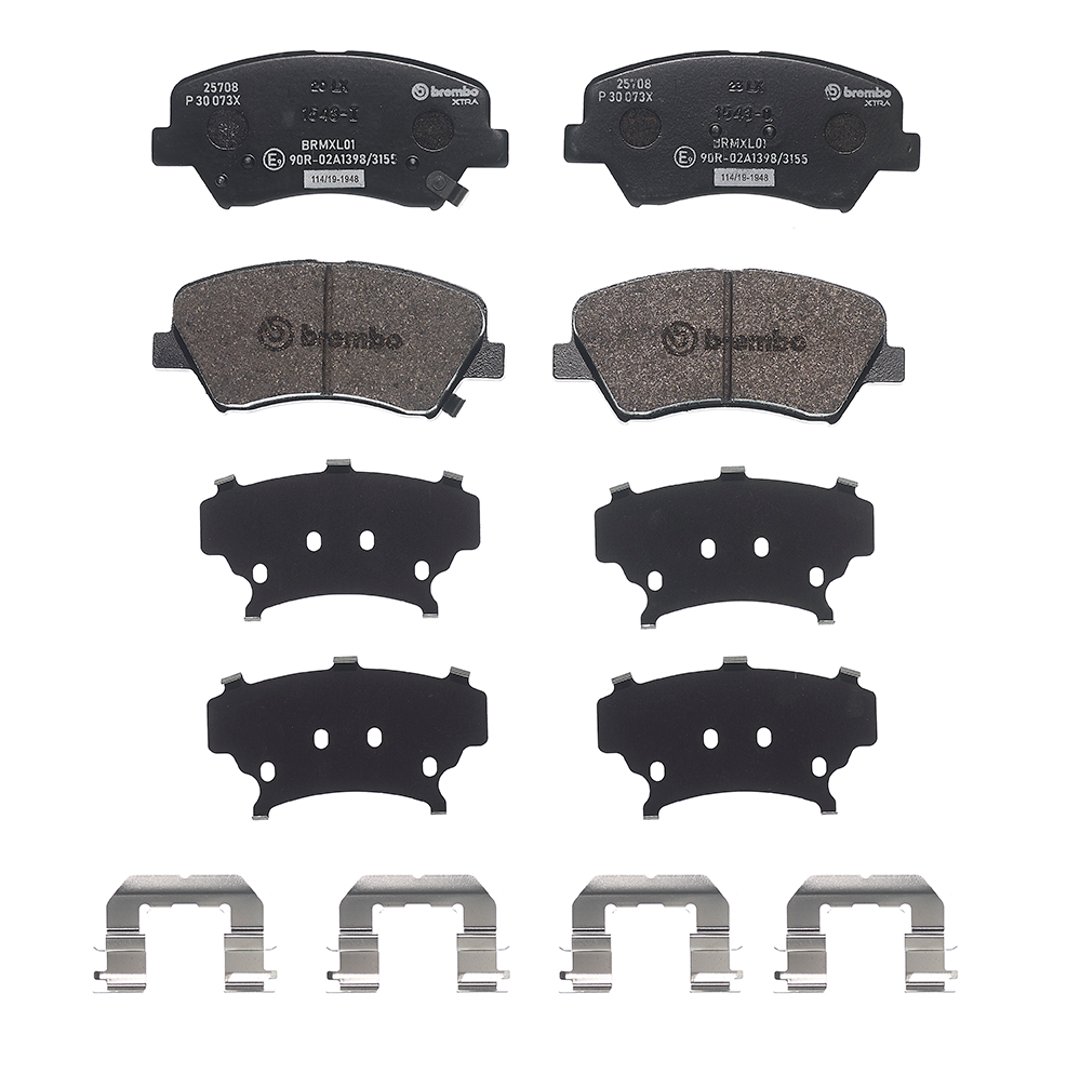 Klocki hamulcowe - komplet BREMBO P 30 073X