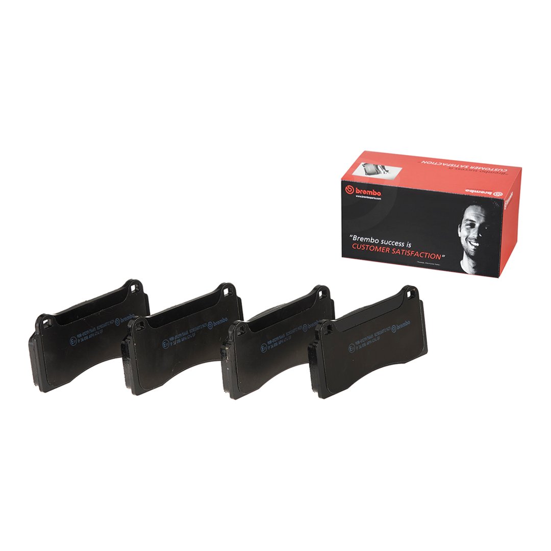 BREMBO P 36 018 komplet klocków hamulcowych, hamulec tarczowy (4-częściowy) P 36 018