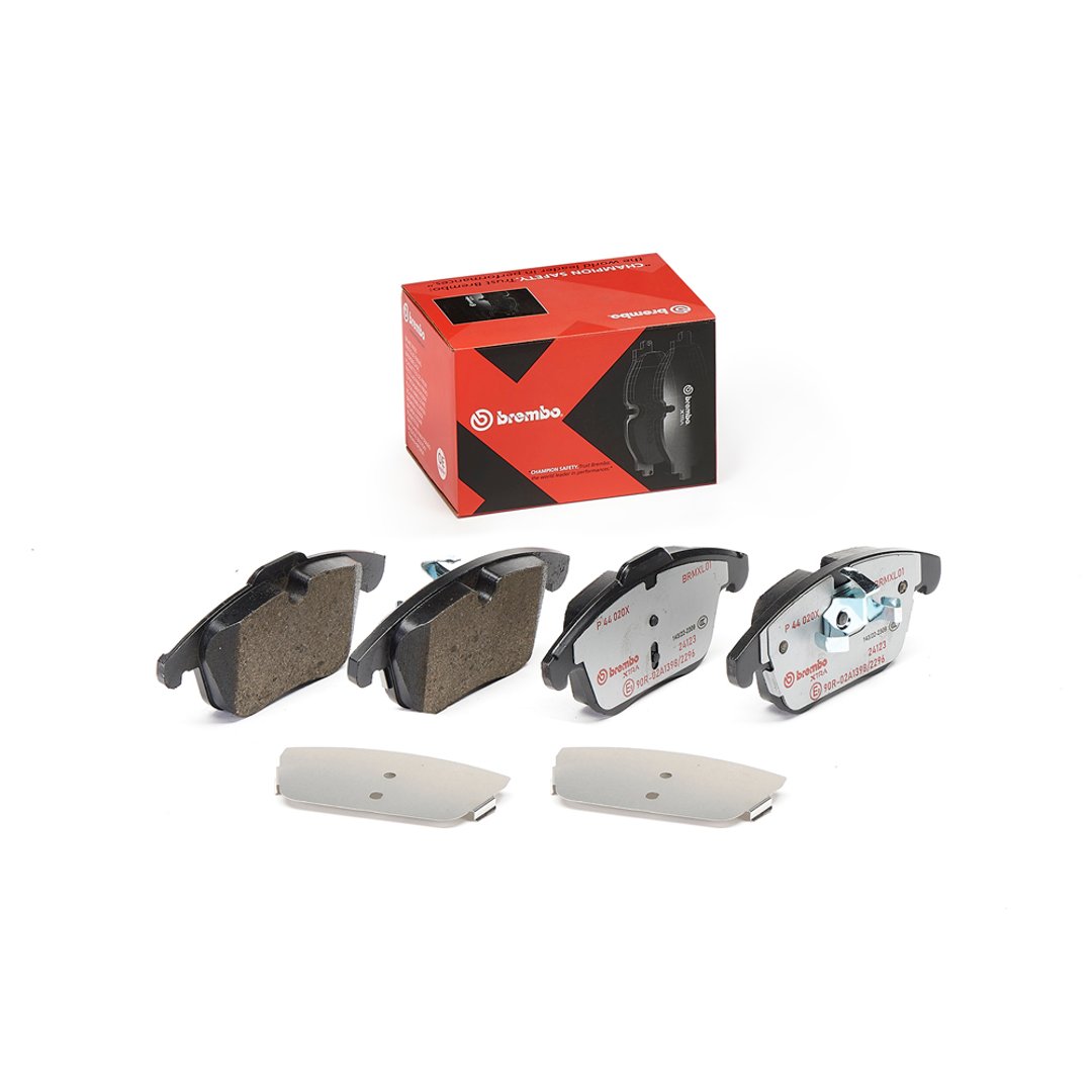 BREMBO Zestaw klocków hamulcowych, hamulce tarczowe P 44 020X P 44 020X
