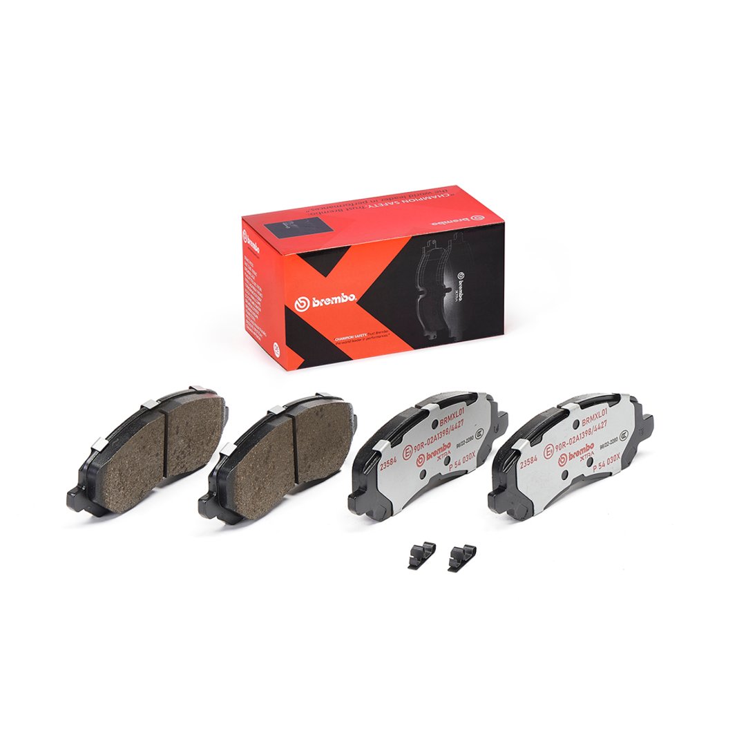 BREMBO Zestaw klocków hamulcowych, hamulce tarczowe P 54 030X P 54 030X