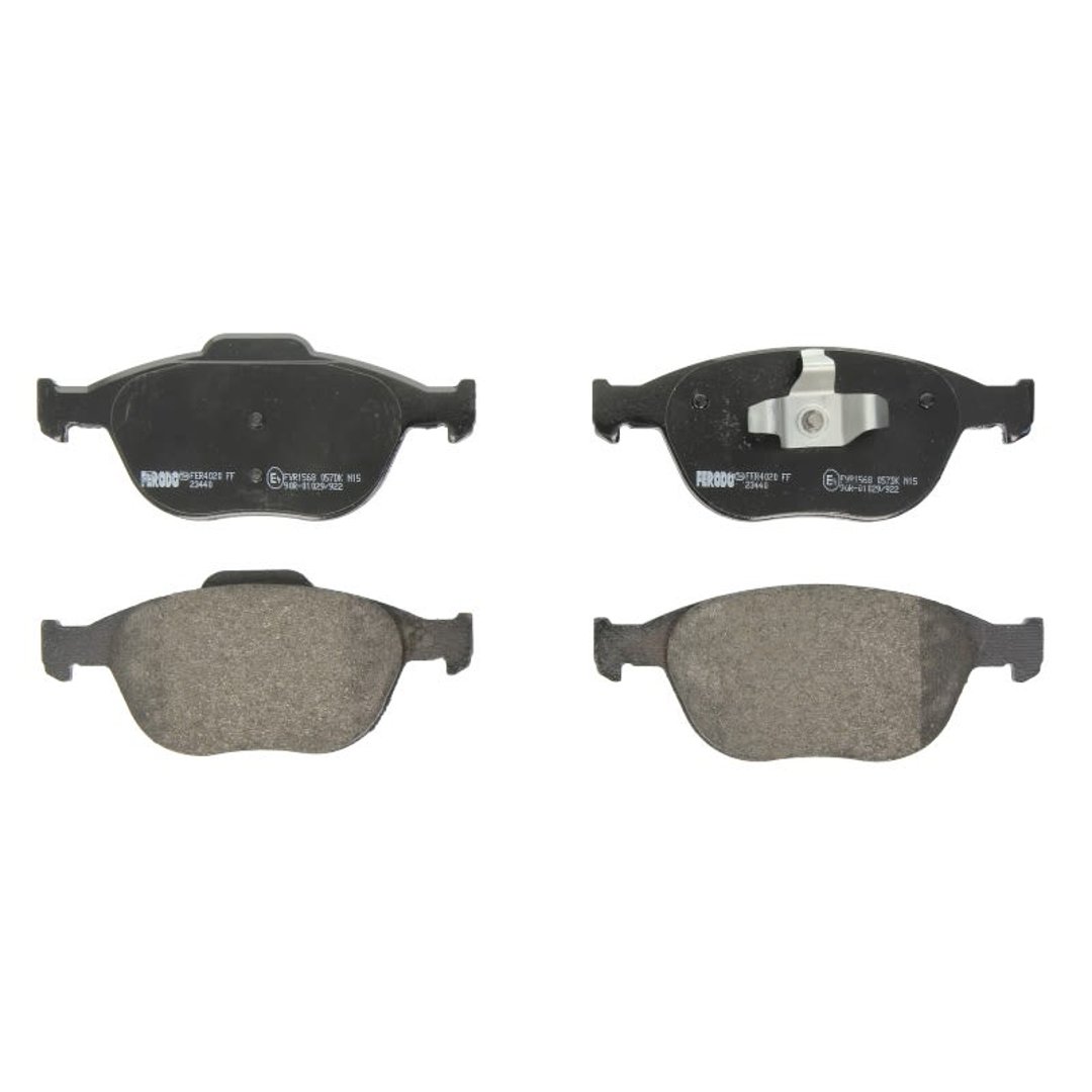 FERODO (FEDERAL-MOGUL) Zestaw klocków hamulcowych, hamulce tarczowe (FEDERAL-MOGUL) FVR1568