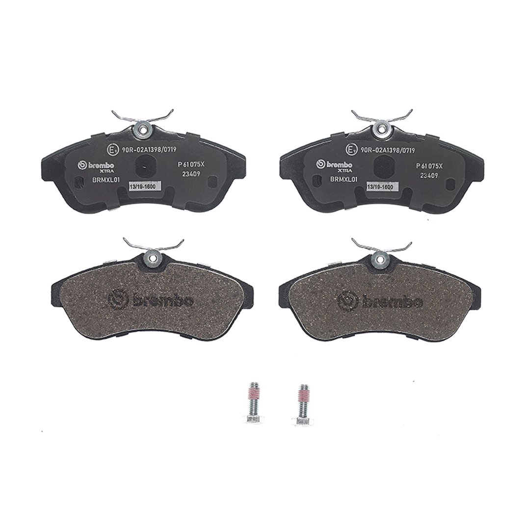 Klocki hamulcowe - komplet BREMBO P 61 075X