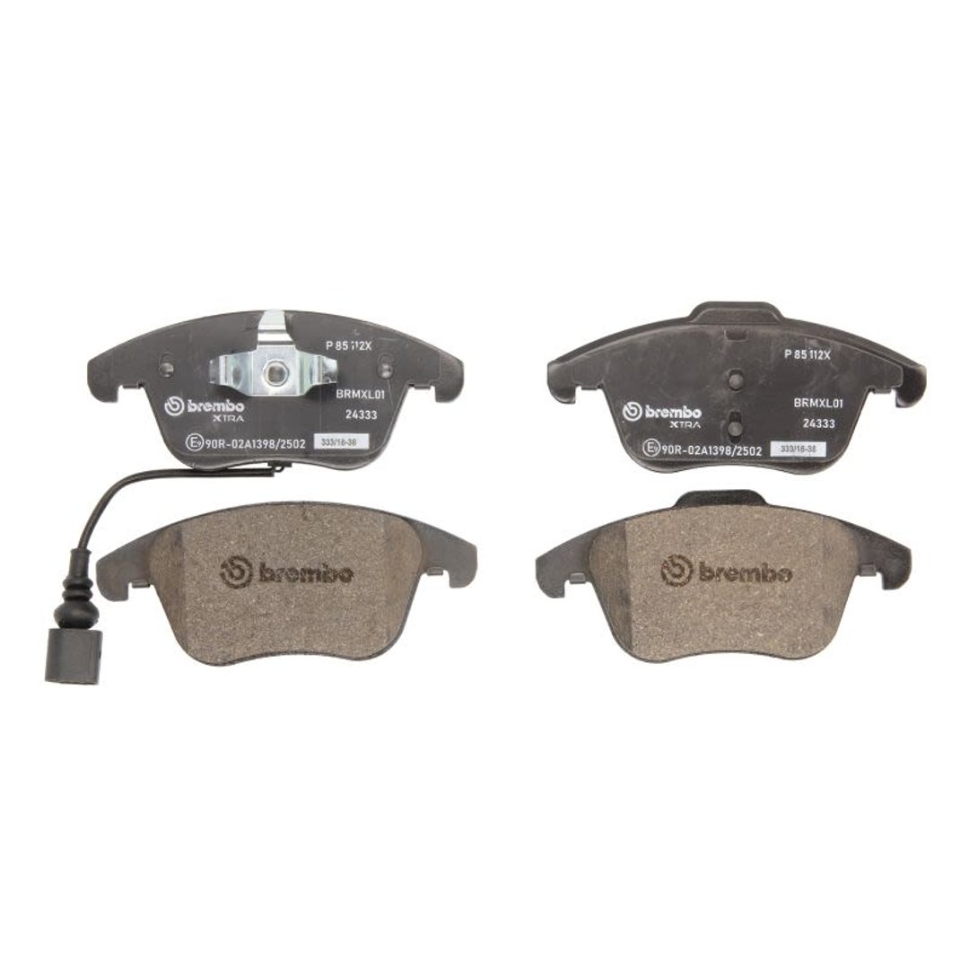BREMBO Zestaw klocków hamulcowych, hamulce tarczowe P 85 112X P 85 112X