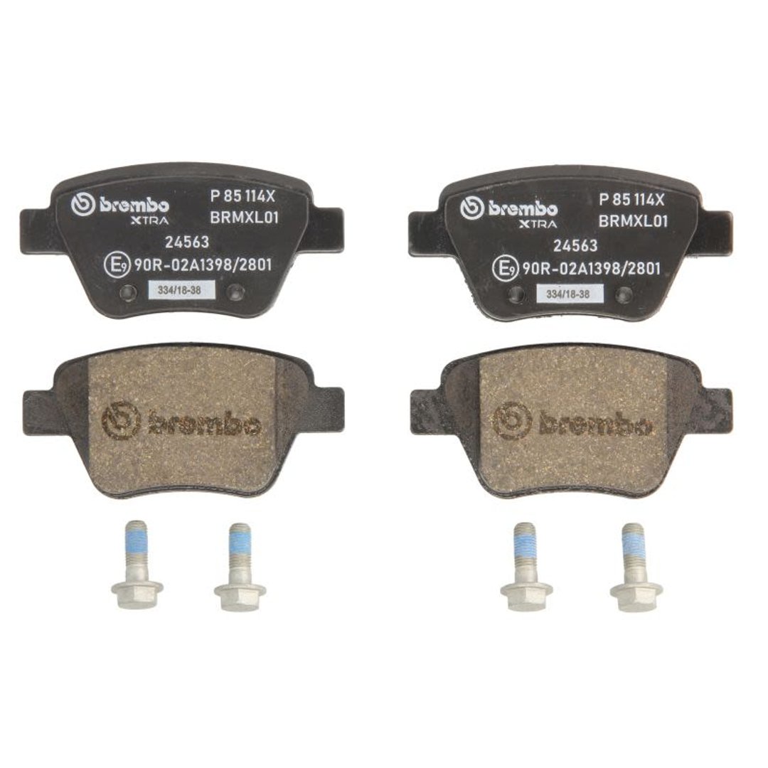 BREMBO Zestaw klocków hamulcowych, hamulce tarczowe P 85 114X P 85 114X