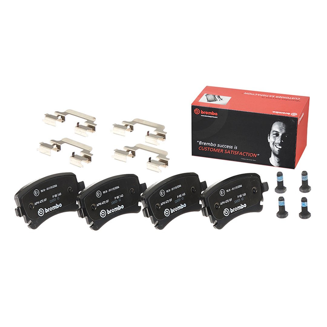 Klocki hamulcowe BREMBO P85143 4F0698451G