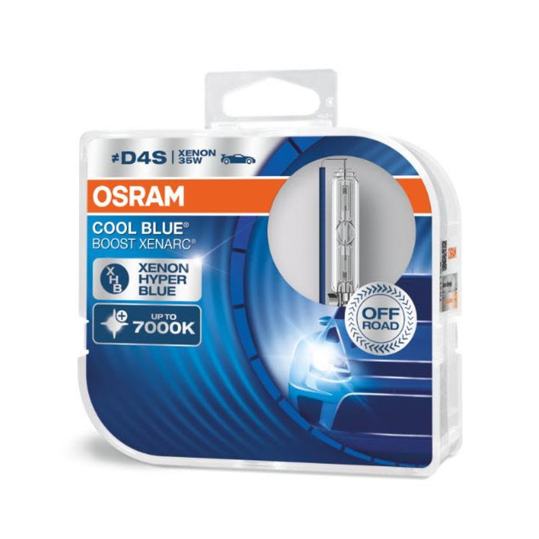 Osram Xenarc Cool Blue Boost D4S Xenon samochodowa lampa ksenonowa zestaw żarówek (Double Pack) 66440CBB-HCB