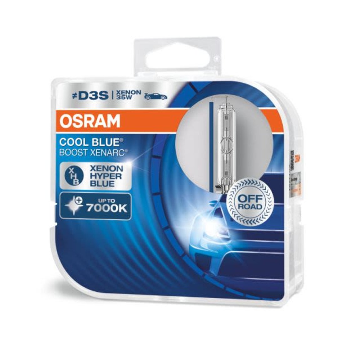 Osram Xenarc Cool Blue Boost D3S Xenon samochodowa lampa ksenonowa zestaw żarówek (Double Pack) 66340CBB-HCB