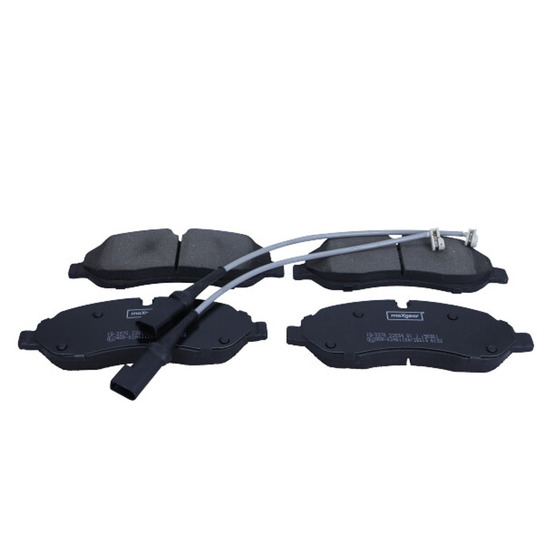 MaxGear Zestaw klocków hamulcowych, hamulce tarczowe 19-3370 19-3370