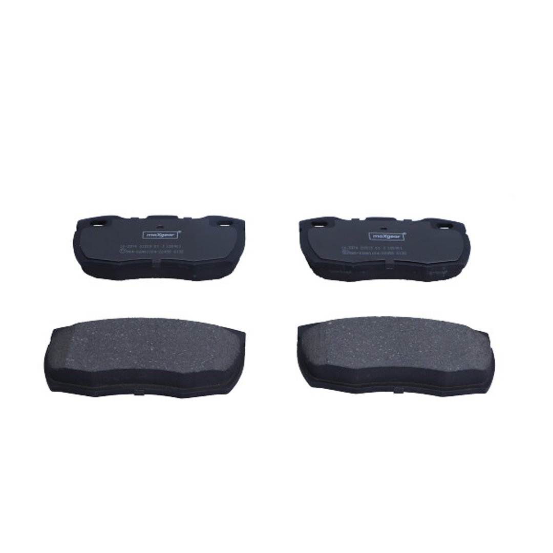 MaxGear Zestaw klocków hamulcowych, hamulce tarczowe 19-3374 19-3374