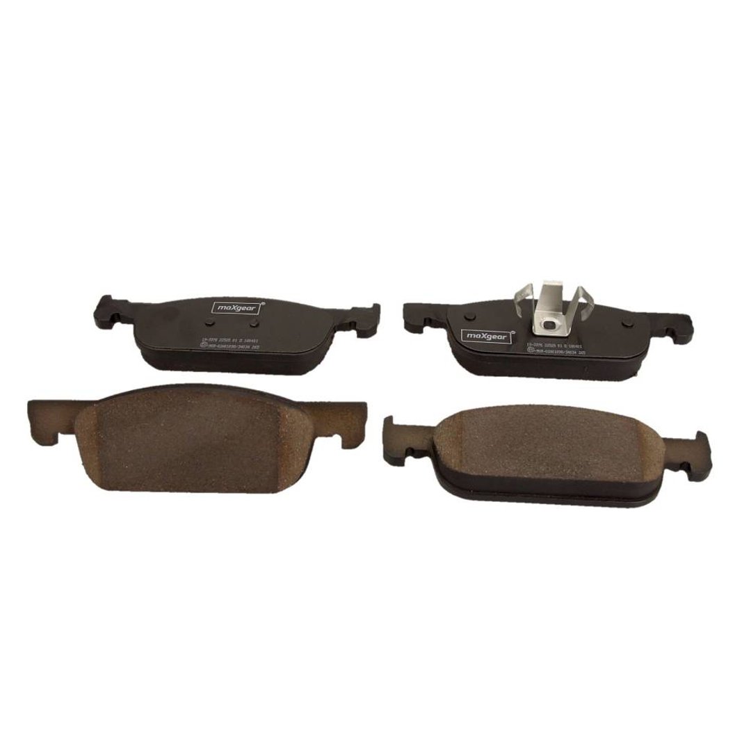 MaxGear Zestaw klocków hamulcowych, hamulce tarczowe 19-3376 19-3376