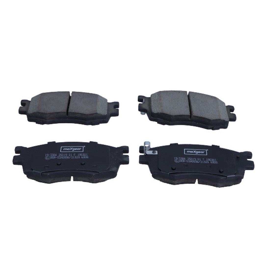 MaxGear Zestaw klocków hamulcowych, hamulce tarczowe 19-3384 19-3384