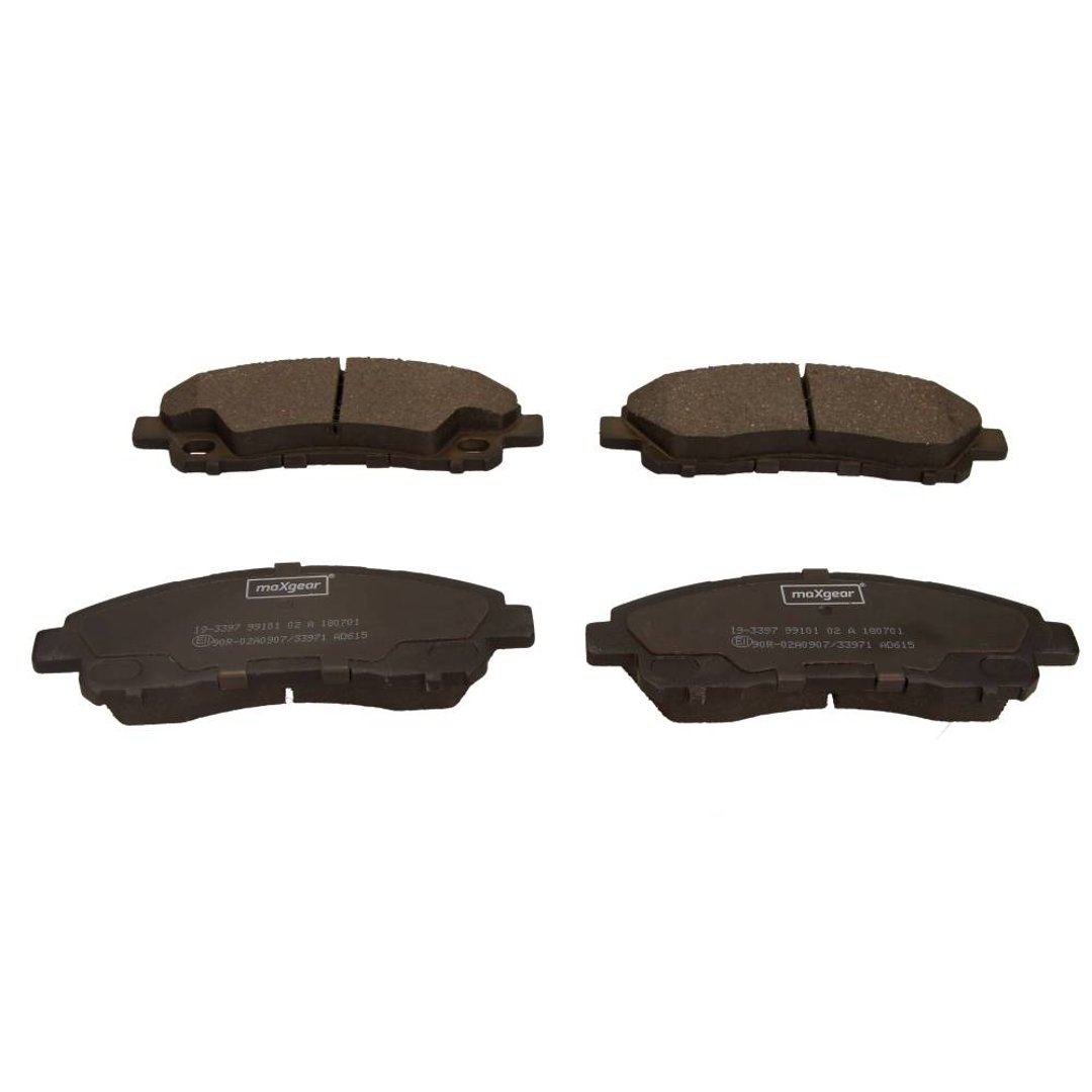 MaxGear Zestaw klocków hamulcowych, hamulce tarczowe 19-3397 19-3397