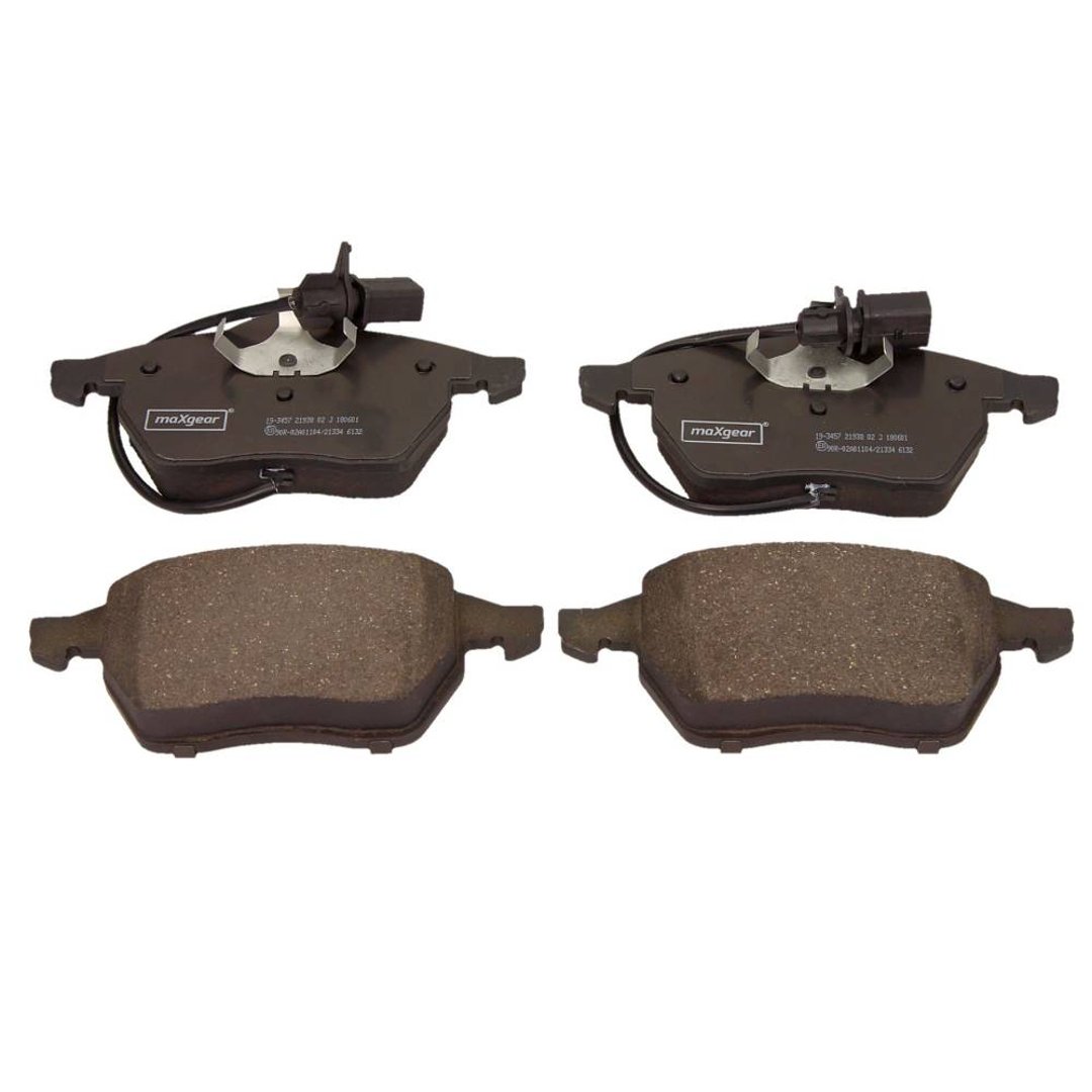 MaxGear Zestaw klocków hamulcowych, hamulce tarczowe 19-3457 19-3457