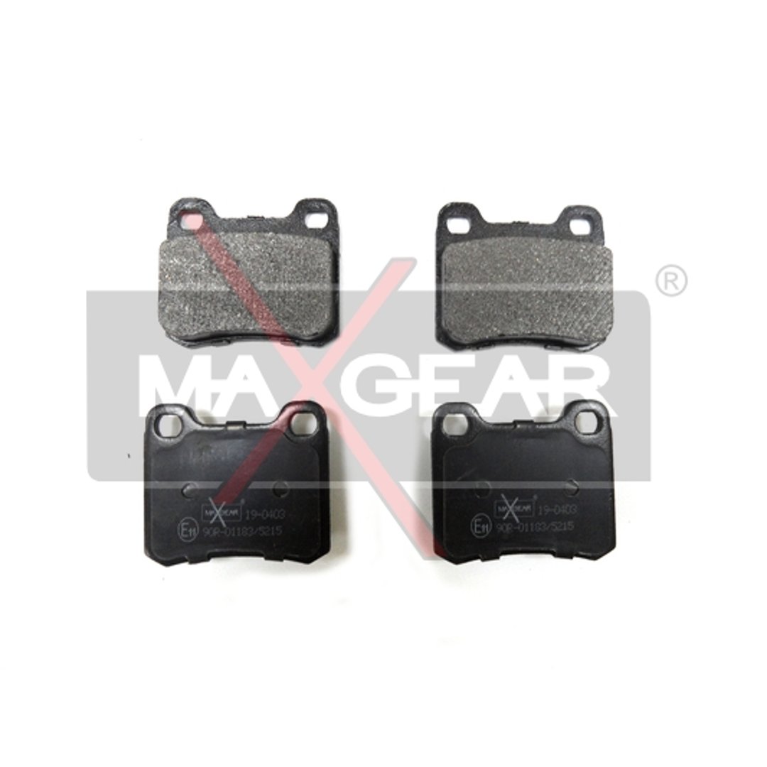 Klocki hamulcowe - komplet MAXGEAR 19-0403