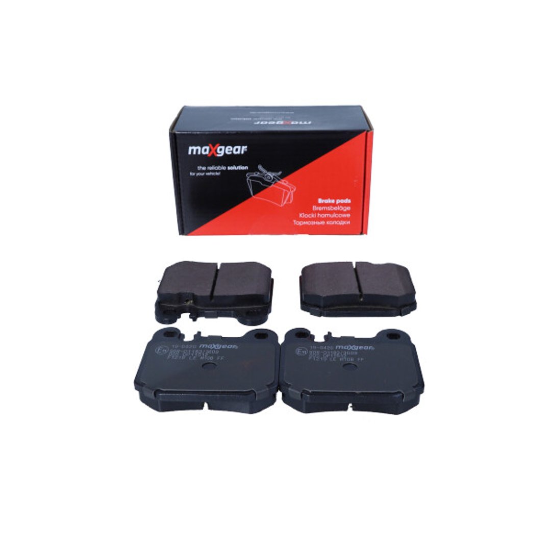 MaxGear Zestaw klocków hamulcowych, hamulce tarczowe 19-0420