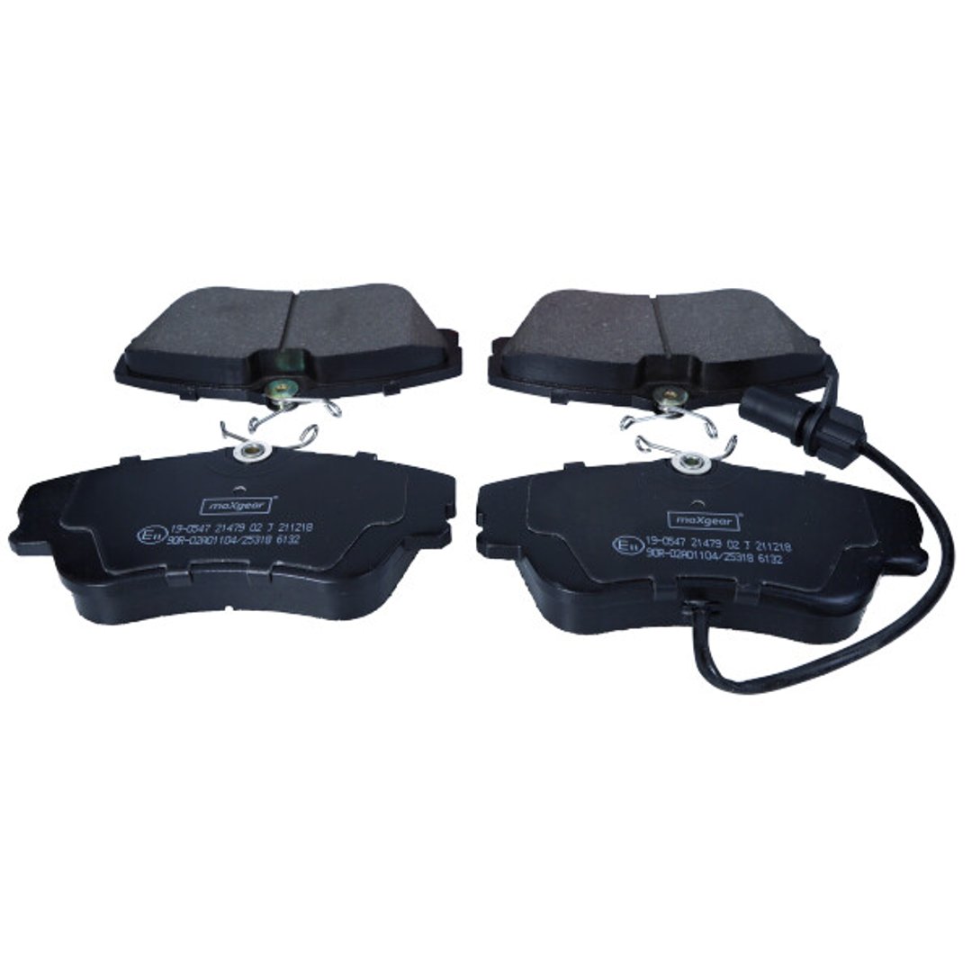 MaxGear Zestaw klocków hamulcowych, hamulce tarczowe 19-0547