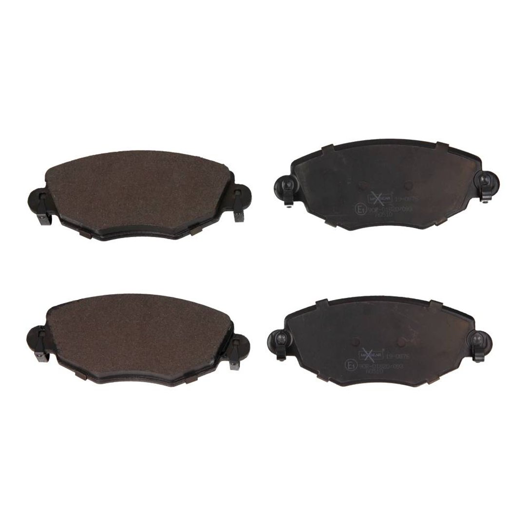 MaxGear Zestaw klocków hamulcowych, hamulce tarczowe 19-0876